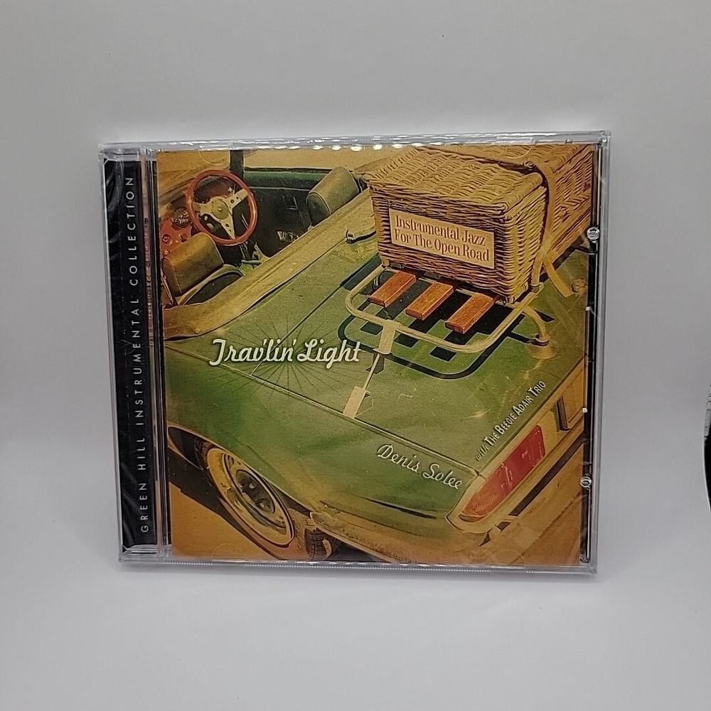 DENIS SOLEE - Trav'lin‎ Light: Instrumental Jazz For The Open Road - CD - NEW